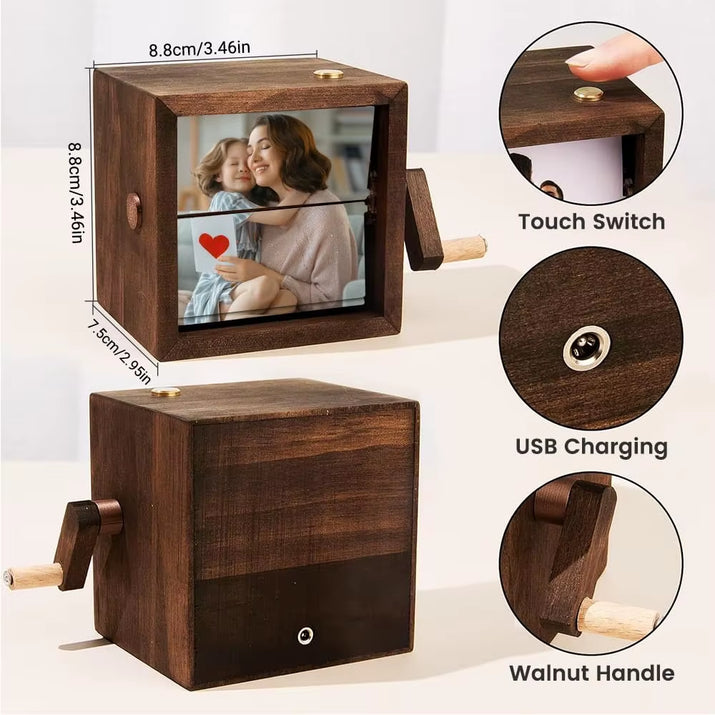 Flipbook Photo Valentine'S Day Gift Picture Flip Hand Motion Animation Machine Album Gift for Festival Anniversary Birthday