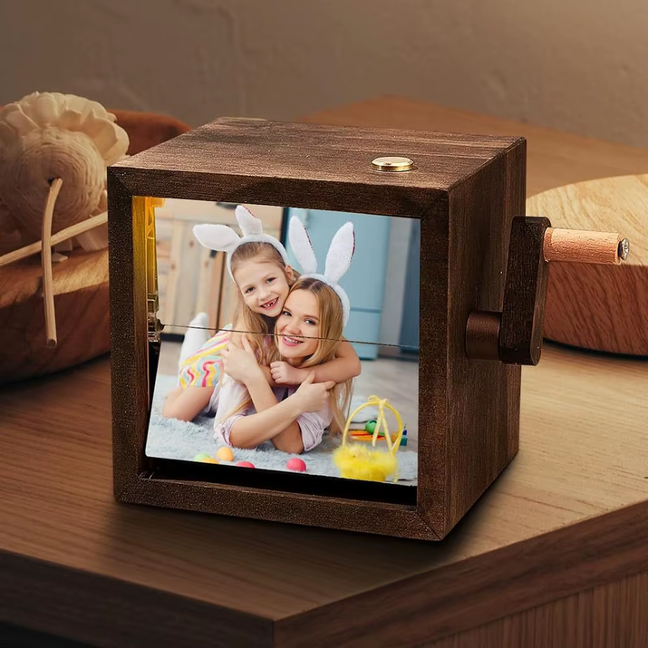 Flipbook Photo Valentine'S Day Gift Picture Flip Hand Motion Animation Machine Album Gift for Festival Anniversary Birthday